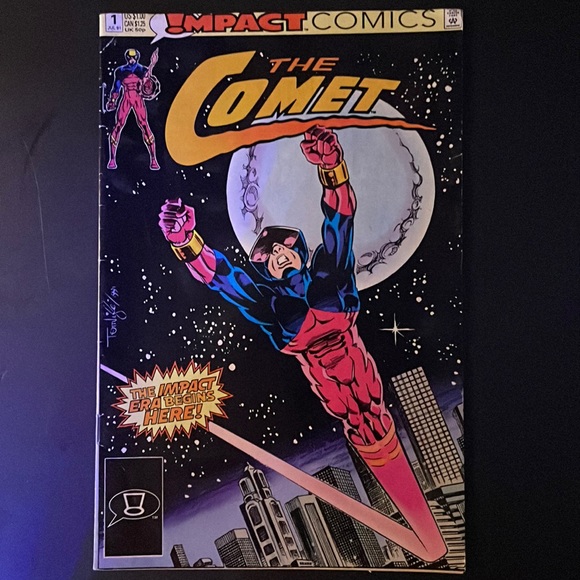 The Comet #1 July 1991 DC Impact Comics - Picture 1 of 5